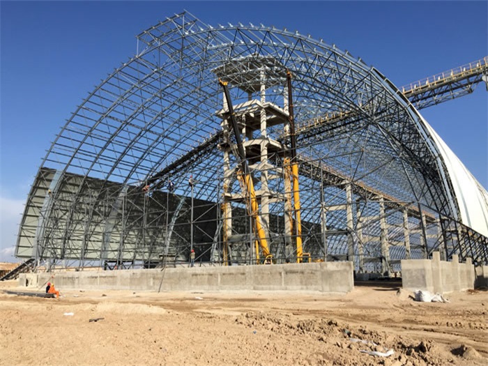 黄浦煤机油桶翘工程网架